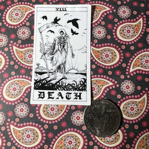 DEATH Tarot Witchy Spiritual Light Worker Magick Occult Tarot Reader Fortune - Picture 2 of 3
